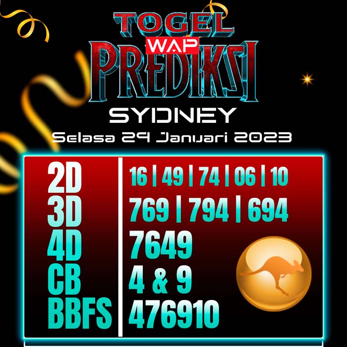 PREDIKSI TOGEL SYDNEY 