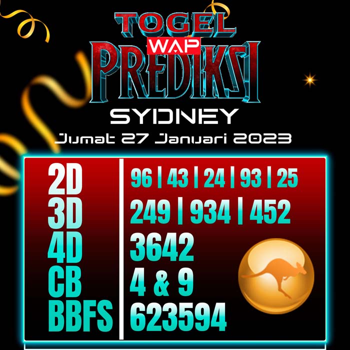 PREDIKSI TOGEL SYDNEY 
