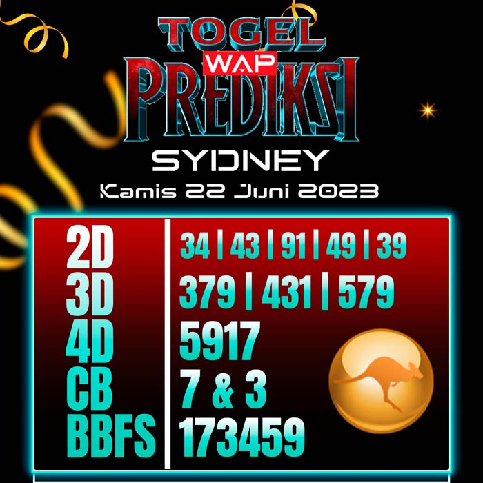 PREDIKSI TOGEL SYDNEY