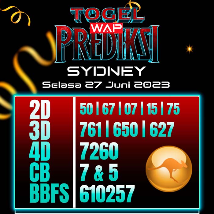 PREDIKSI TOGEL SYDNEY