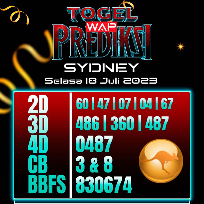 PREDIKSI TOGEL SYDNEY