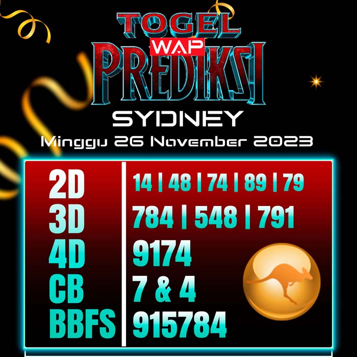 PREDIKSI TOGEL SYDNEY